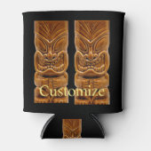 Gold Tiki Skulptur Thunder_Cove Dosenkühler (Vorderseite)