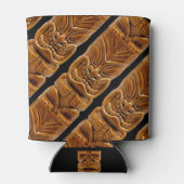 Gold Tiki Skulptur Thunder_Cove Dosenkühler (Rückseite)