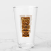 Gold Tiki Skulptur Thunder_Cove Glas (Rückseite)