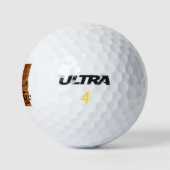 Gold Tiki Skulptur Thunder_Cove Golfball (Logo)