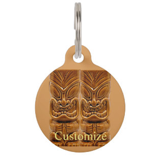 Gold Tiki Skulptur Thunder_Cove Haustiermarke
