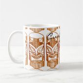 Gold Tiki Skulptur Thunder_Cove Kaffeetasse (Links)