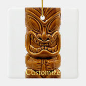 Gold Tiki Skulptur Thunder_Cove Keramikornament (Rückseite)