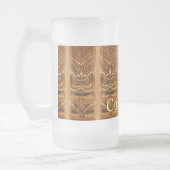 Gold Tiki Skulptur Thunder_Cove Mattglas Bierglas (Links)