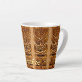 Gold Tiki Skulptur Thunder_Cove Milchtasse (Rechte Ecke)