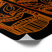 Gold Tiki Skulptur Thunder_Cove Poster (Ecke)