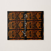 Gold Tiki Skulptur Thunder_Cove Puzzle (Horizontal)