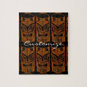 Gold Tiki Skulptur Thunder_Cove Puzzle