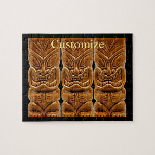 Gold Tiki Skulptur Thunder_Cove Puzzle