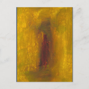 "Gold to Violet" Albers Homage Postcard Print Postkarte