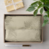 Gold Tone Decoupage Seidenpapier (Geschenk)