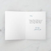 Gold Tone Jungfrau Mary Mother Day Karte (Innenseite)