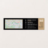 Gold Tools, Auto Mechanik & Reparaturen, im Detail Visitenkarten (Innenseite Aufgefaltet)