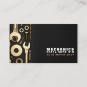 Gold Tools, Auto Mechanik und Reparaturen Visitenkarte (Vorderseite)