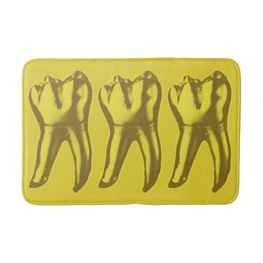 Gold Tooth Badematte (Vorderseite)