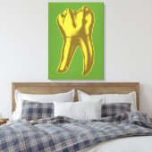 Gold Tooth Leinwanddruck (Insitu (Schlafzimmer))