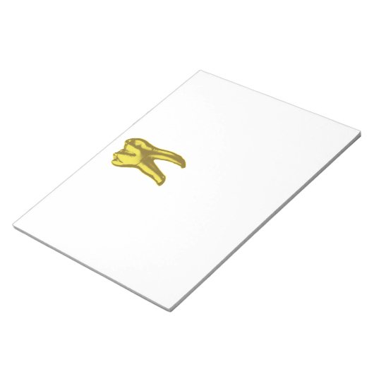 Gold Tooth Notizblock (angewinkelt)
