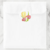 Gold Top Iris Aufkleber (Tasche)