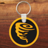 Gold Tornado Schlüsselanhänger (Vorderseite)