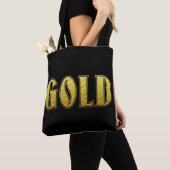 Gold Tote Bag Tasche (Von Nahem)