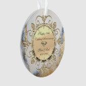 Gold Touch Diamonds 50. Hochzeitstag Ornament (Vorderseite)