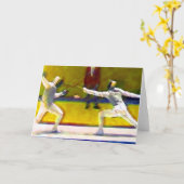 Gold Touche CARD Karte (Gelbe Blume)