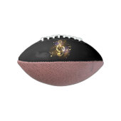 Gold Treble Clef Music Football (Gedreht 90)