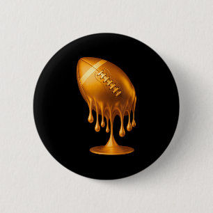 Gold Tropfen Football Touchdown Player Fans Game D Button