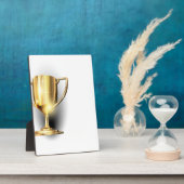 Gold Trophy Fotoplatte (Seite)