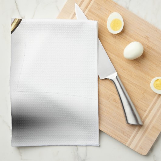 Gold Trophy Handtuch (Viertel Falte)