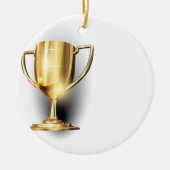 Gold Trophy Keramikornament (Vorne)