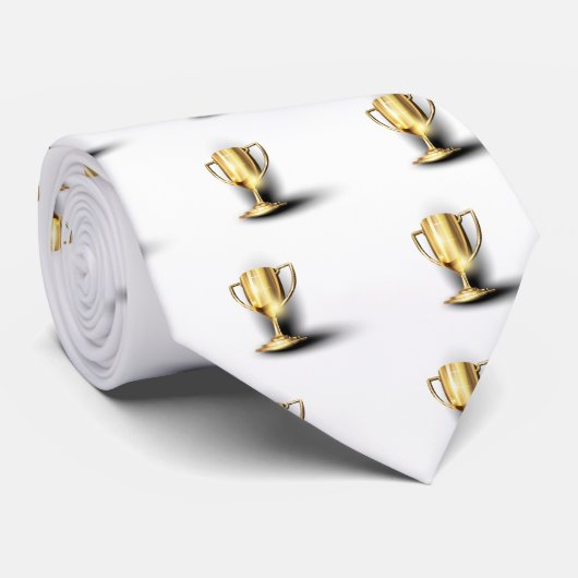 Gold Trophy Krawatte (Gerollt)