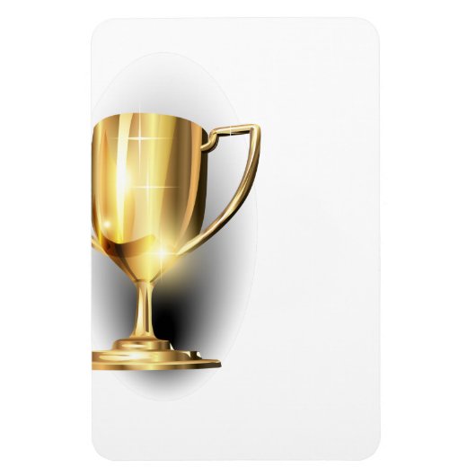 Gold Trophy Magnet (Vertikal)