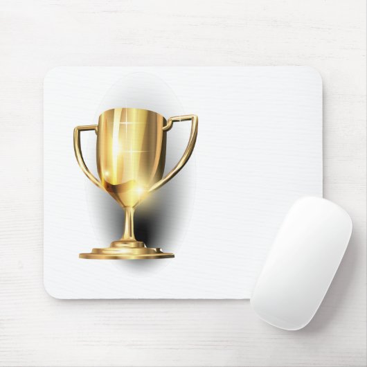 Gold Trophy Mousepad (Mit Mouse)