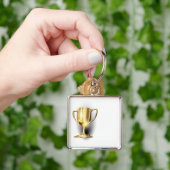 Gold Trophy Schlüsselanhänger (Hand)