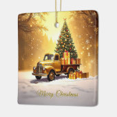 Gold Truck Weihnachtsbaum Weihnachtsschmuck (Links)