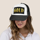 Gold Trucker Hat Truckerkappe (Beispiel)