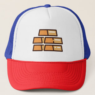 Gold Truckerkappe