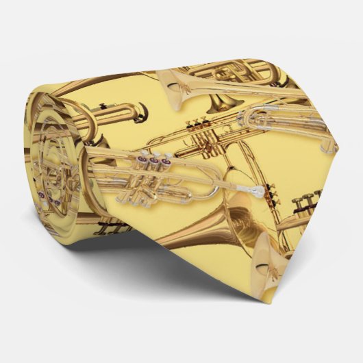 Gold Trumps Double Krawatte (Gerollt)