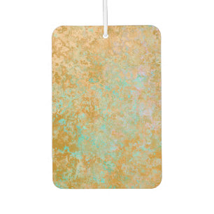 Gold & Türkis Blue Patina Alkohol Alkohol Tinte Ab Autolufterfrischer
