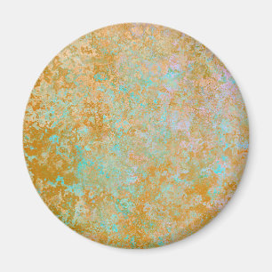Gold & Türkis Blue Patina Alkohol Alkohol Tinte Ab Magnet