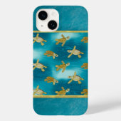 Gold Turtles Cool iPhone Case (Rückseite)