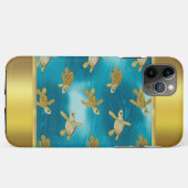 Gold Turtles iPhone 11 Pro Fall Case-Mate iPhone Hülle (Rückseite (Horizontal))