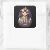 Gold Tutankhamun Pharaoh Death Mask Sticker (Tasche)
