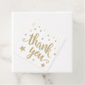 Gold Twinkle Little Star Baby Dusche Vielen Dank Geschenkanhänger (Beispiel)