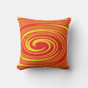 Gold Twirl Kissen