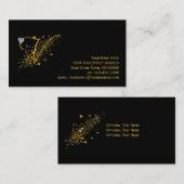 Gold-u. der Diamant-Anfangsv Stardust Visitenkarte (Vorne/Hinten)