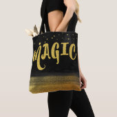 *~* Gold u. schwarze modische magische gute Tasche (Von Nahem)