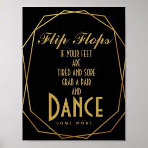 Gold u. Schwarzes Deko der eleganten Kunst drehen