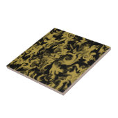 Gold- u. Schwarzmischfarbfliese Fliese (Seite)